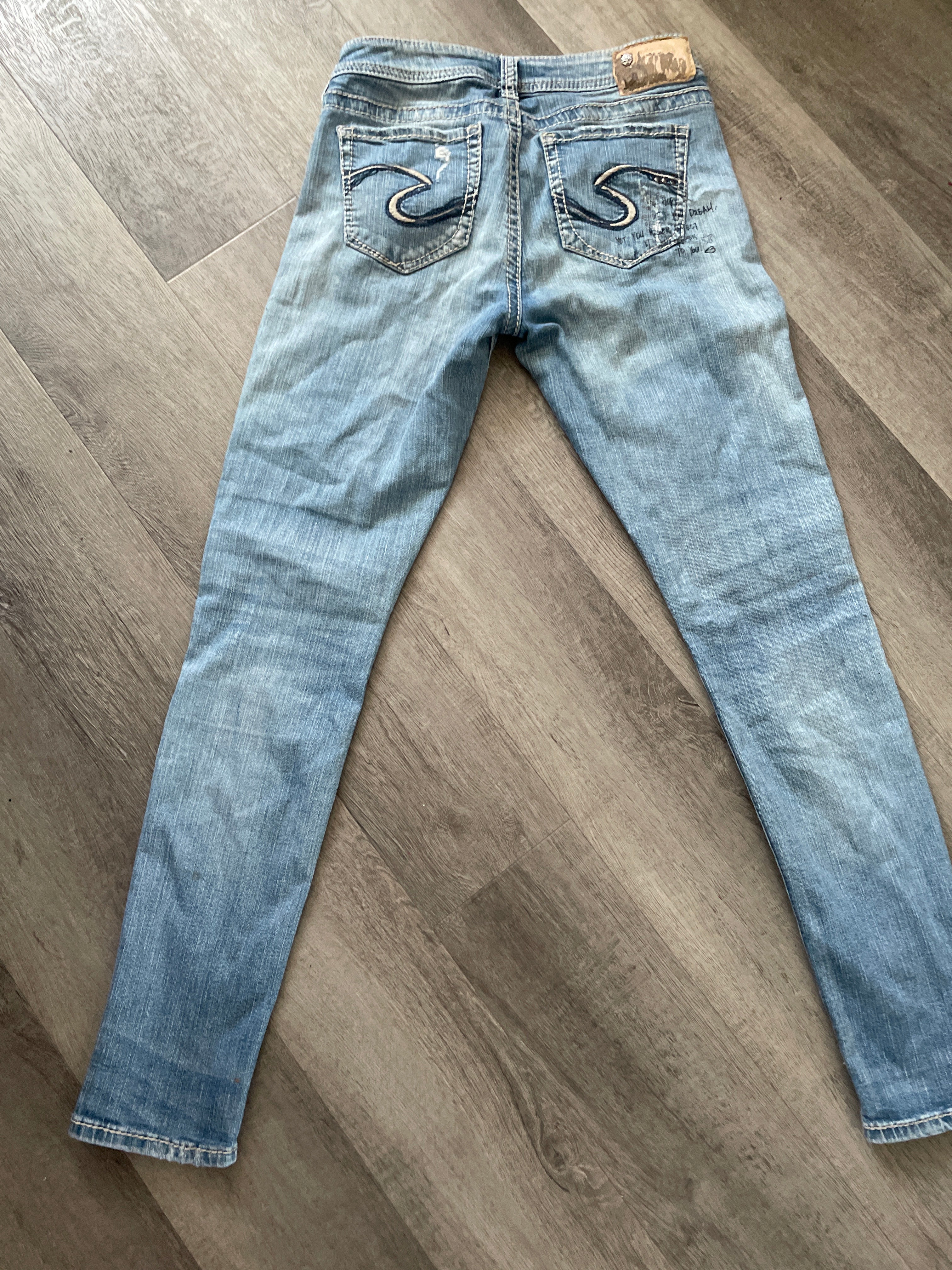 Vintage Silver denim